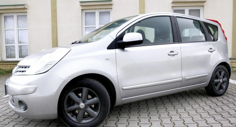 Nissan Note cena 12999 przebieg: 170000, rok produkcji 2008 z Kąty Wrocławskie małe 277